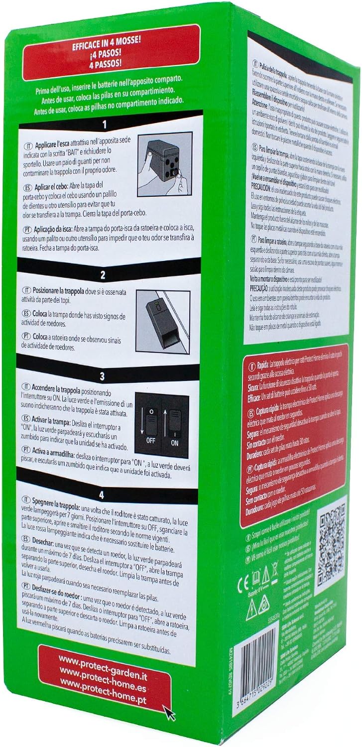 Protect Home Trampa Eléctrica para Ratas Victor