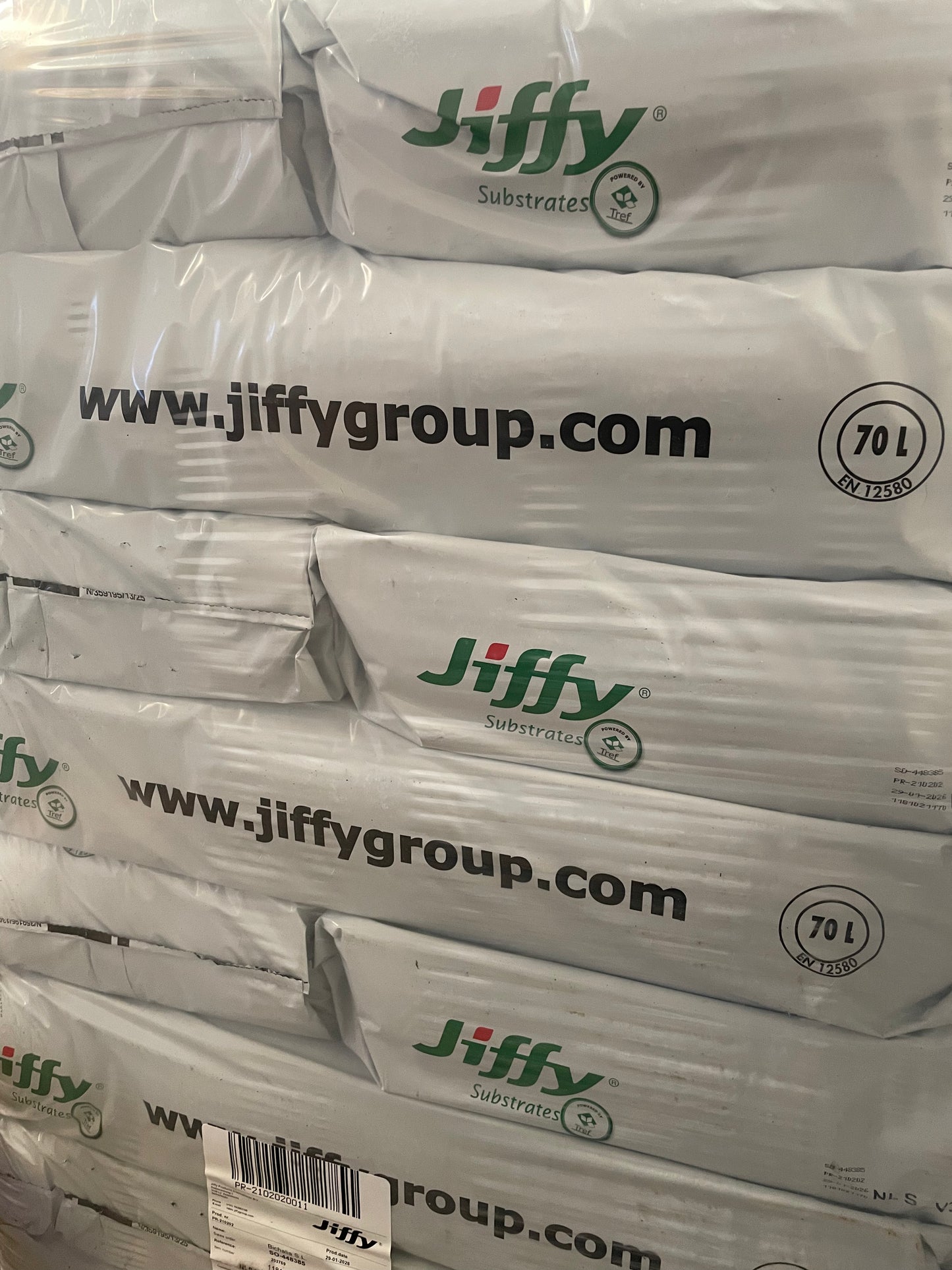 Jiffy NLS V3 Low EC 70 litros - Palet completo (42 uds)