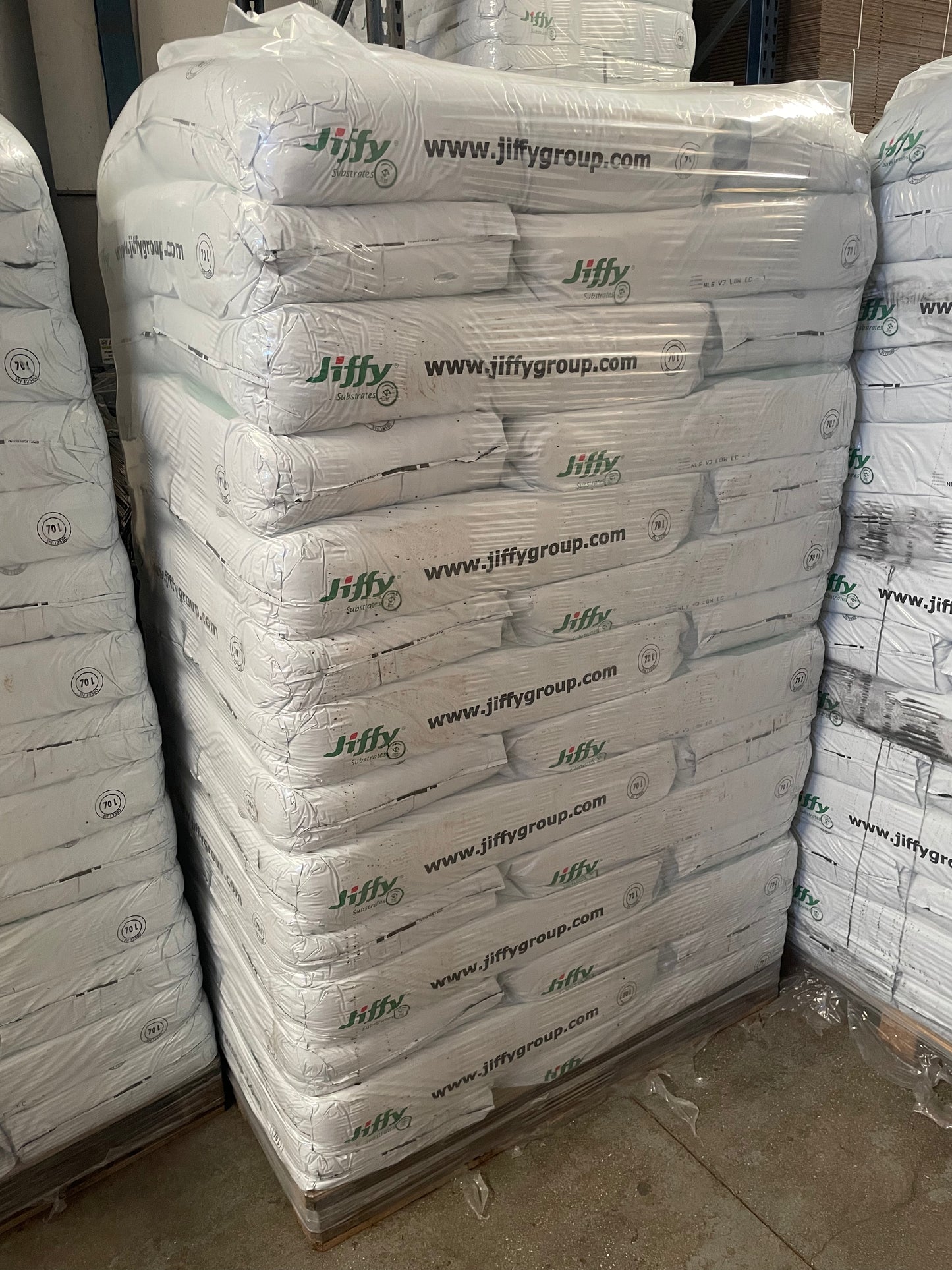 Jiffy NLS V3 Low EC 70 litros - Palet completo (42 uds)