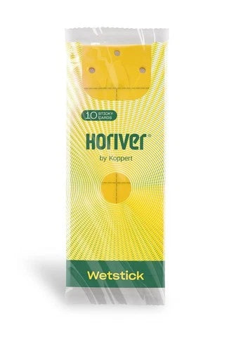 Horiver Wetstick/yellow/10x25cm/10pcs/pack Koppert 24h service